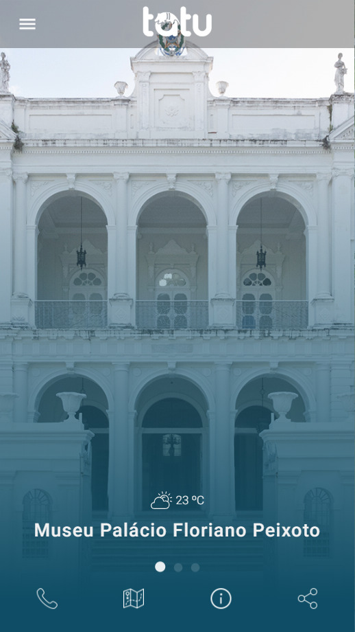 Screenshot do app TATU